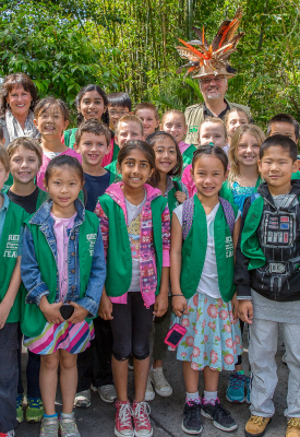 group of youths with Dr. Zoolittle