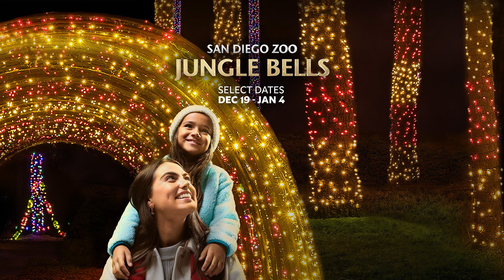 San Diego Zoo Jungle Bells Select Dates Dec 19-Jan 4