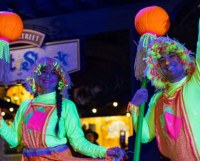 Boo Crew Scarecrows